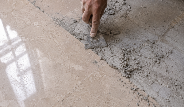 پاک کردن سیمان از رو سنگ